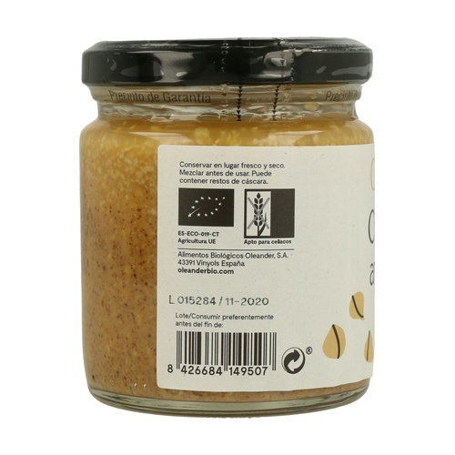 Crema de Avellana "Crunchy" Tostada con piel bio
