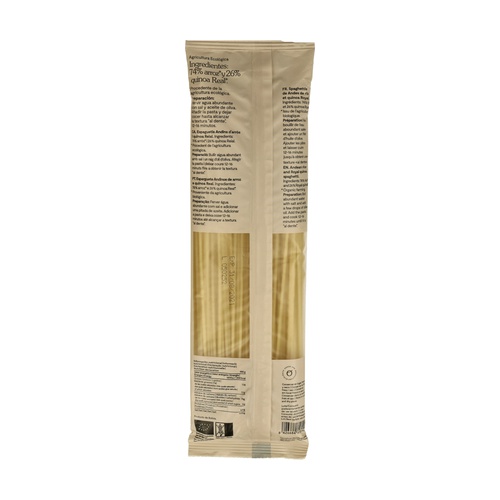 Espaguetis Andinos de Arroz y Quinoa Real Bio Sin Gluten