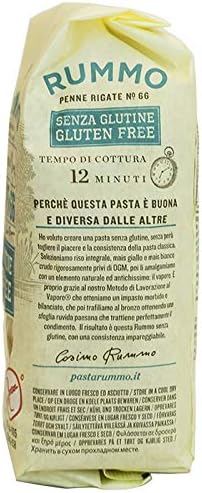 Penne Rigate n66 - Pasta Sin Gluten Rummo