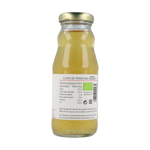 Zumo de Manzana Bio