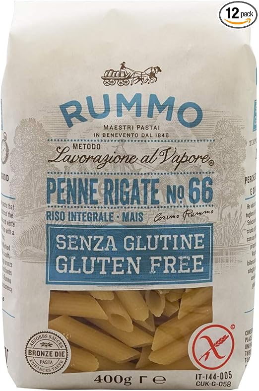 Penne Rigate - Pasta Sin Gluten Rummo