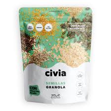 Cereales Granola Semilla Bio Sin Gluten