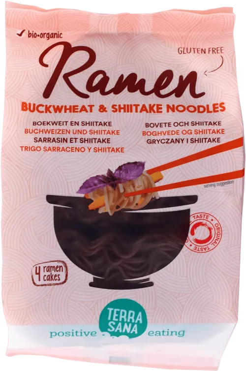 [SG 09001606] Ramen de Trigo Sarraceno y Shiitake Sin Gluten