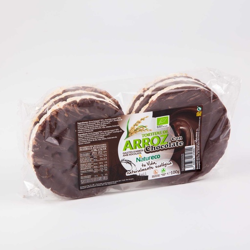[SG 09001735] Tortitas de Arroz y Chocolate Sin Gluten